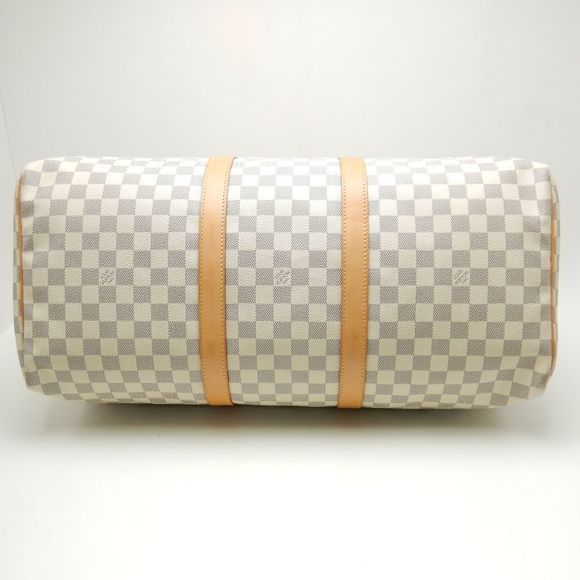 Louis Vuitton Damier Azur Keepall 50 Shoulder Bag - Picture 3 of 7
